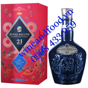 Rượu Whisky Chivas Royal Saulute 21 năm Special Edition 70cl