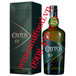 Rượu Whisky James Catto's 1861 12 năm 70cl