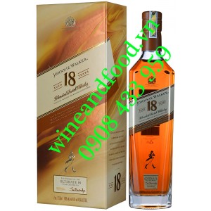 Rượu Whisky Johnnie Walker 18 năm 750ml