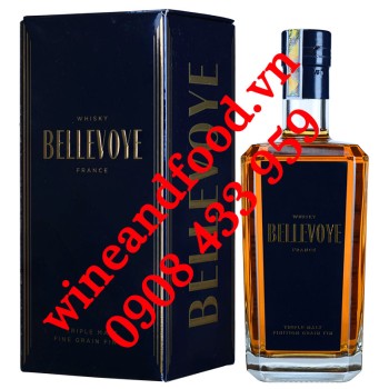 Rượu Whisky Pháp Triple Malt Fine Grain Finish Bellevoye 70cl