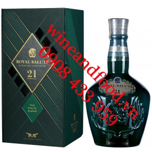 Rượu Whisky Royal Saulute The Malts Blend 21 năm