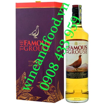 Rượu Whisky The Famous Grouse hộp quà 700ml