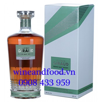 Rượu Whisky Alfred Giraud Voyage French Malt 700ml
