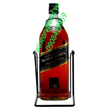 Rượu Whisky Black Label chai 4l5