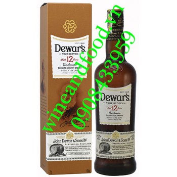 Rượu Whisky Dewar's 12 năm 75cl