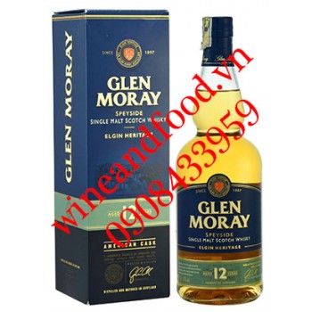 Rượu Whisky Glen Morey Single Malt 12 năm 750ml