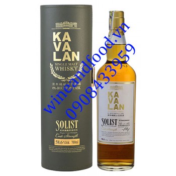 Rượu Whisky Kavalan Solist Bourbon Cask 700ml