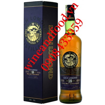 Rượu Whisky Loch Lomond single Malt 18 năm 70cl