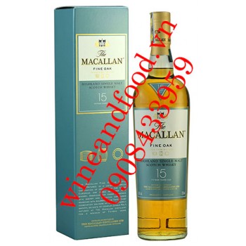 Rượu Whisky Macallan 15 năm 700ml