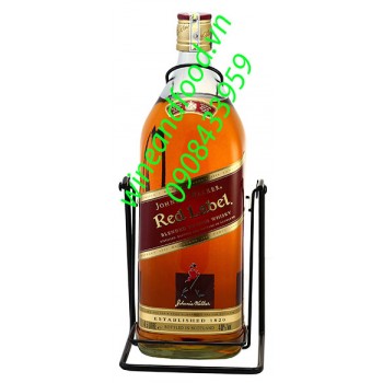 Rượu whisky Red Label Johnnie Walker 4l5