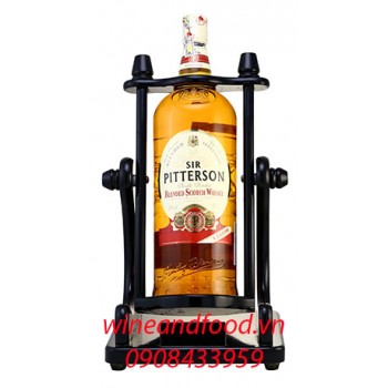 Rượu Whisky Sir Pitterson double distilled 1l50