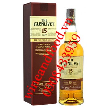 Rượu Whisky The Glenlivet 15 năm