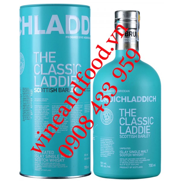 Rượu Bruichladdich The Classic Laddie Scottish Barley 700ml