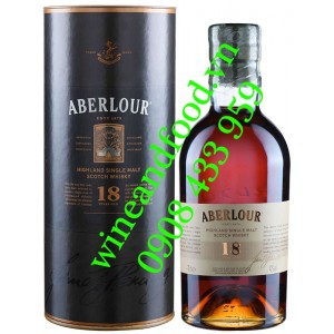 Rượu Whisky Aberlour 18 năm Single Malt 70cl