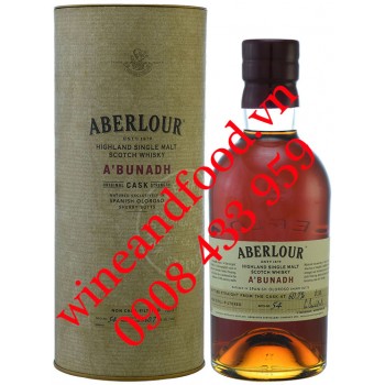 Rượu Whisky Aberlour A’bunadh Original single malt 700ml