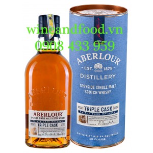 Rượu Whisky Aberlour Triple Cask Speyside Single Malt 70cl 