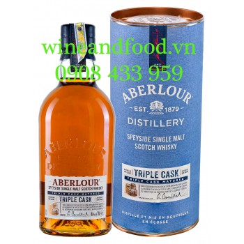 Rượu Whisky Aberlour Triple Cask Speyside Single Malt 70cl 