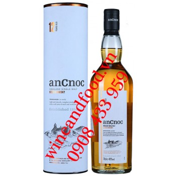 Rượu Whisky Ancnoc Hightland Single Malt 12 năm 70cl
