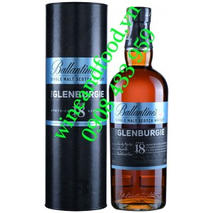 Rượu Whisky Ballantine's The Glenburgie Single Malt 18 năm 70cl