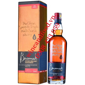 Rượu Whisky Benromach Batch 1 Speyside Single Malt 70cl