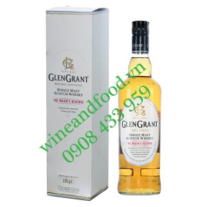 Rượu Whisky Glen Grant Single Malt The Major's Reserve 70cl