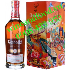 Rượu Whisky Glenfiddich 21 năm Single Malt 70cl