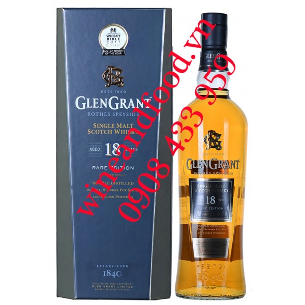 Rượu Whisky Glengrant Rare Edition single malt 18 năm