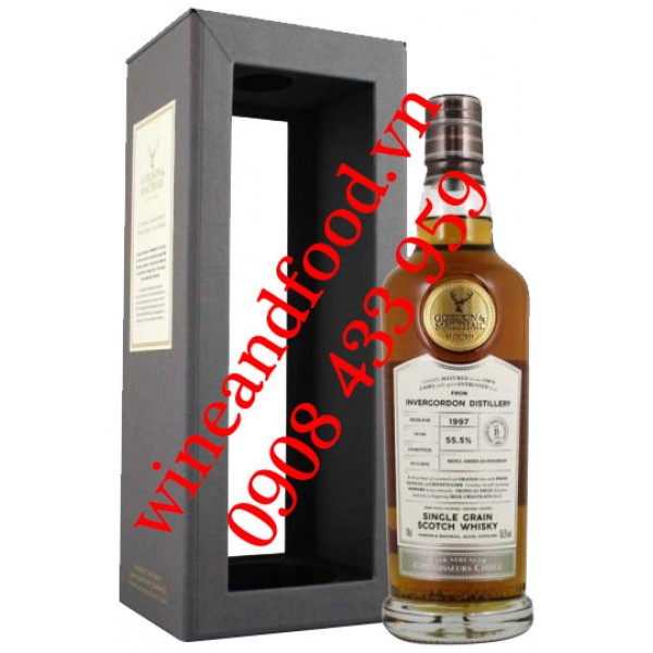 Rượu Whisky G&M Connoisseur Choice CS Invergordon Single Grain 1997 21 năm