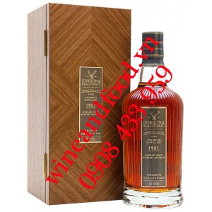 Rượu Whisky Gordon & Macfail Coleburn 1981 38 năm 70cl