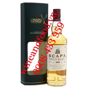 Rượu Whisky Gordon & Macphail Distillery Label Scapa 2005 13 năm