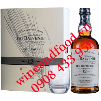Rượu Whisky The Balvenie Double Wood 12 năm hộp quà