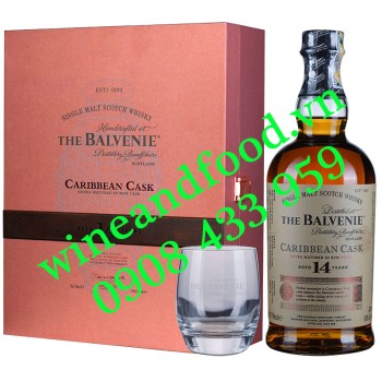 Rượu Whisky The Balvenie Single Malt 14 năm hộp quà