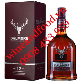 Rượu Whisky The Dalmore 12 năm single malt 70cl