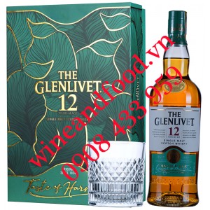 Rượu Whisky The Glenlivet 12 năm Single Malt hộp quà