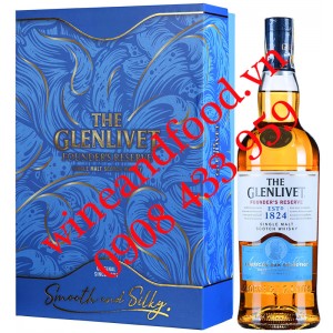 Rượu Whisky The Glenlivet Founder's Reserve single malt hộp quà