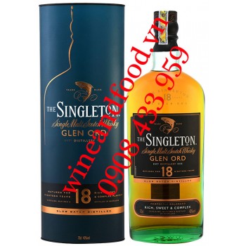 Rượu Whisky The Singeton Glen Ord 18 năm Single Malt 70cl