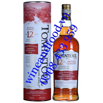 Rượu Whisky Tomintoul Single Malt limited edition 12 năm