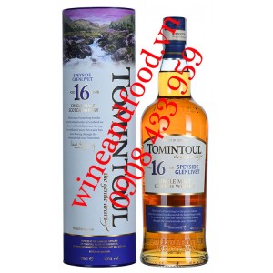 Rượu Whisky Tomintoul Single Malt The Gentle Dram 16 năm