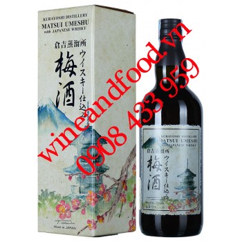 Rượu mơ Brandy Nhật Bản Matsui Umeshu Kurayoshi 700ml