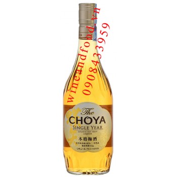 Rượu mơ Choya Single Year 720ml