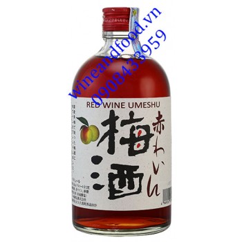 Rượu mơ Nhật Bản Red Wine Umeshu 500ml