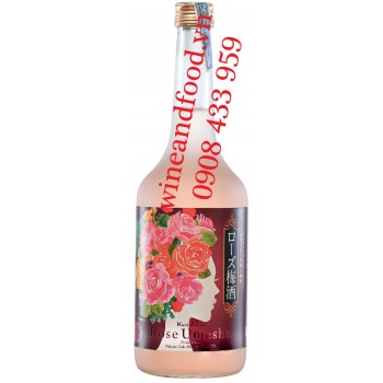 Rượu mơ Rose Umeshu Kuni Zakari 720ml