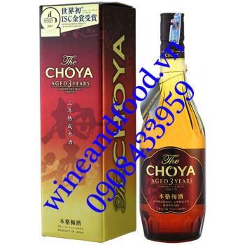 Rượu Mơ The Choya Age 3 Years 720ml