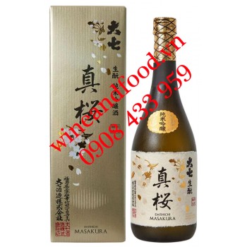 Rượu Sake Daishichi Masakura Junmai Ginjo 720ml