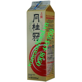 Rượu Sake Gekkeikan Josen Pack hộp giấy 2 Lít