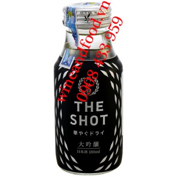 Rượu Sake Gekkeikan The Shot Dry Daiginjo 180ml