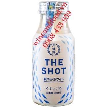 Rượu Sake Gekkeikan The Shot White Nigor 180ml