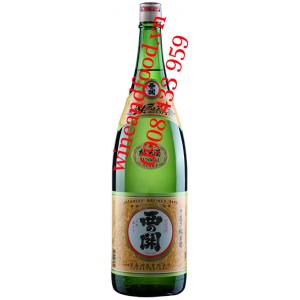 Rượu Sake Nishinoseki Junmaisu 1L8