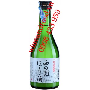 Rượu Sake Nishinoseki Nigorizake 300ml