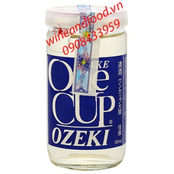 Rượu Sake Ozeki One Cup 180ml